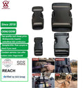 Customizable Heavy Duty Plastic Strap Buckle Lock Professional Safety Belt Buckle Made From Durable POM Material