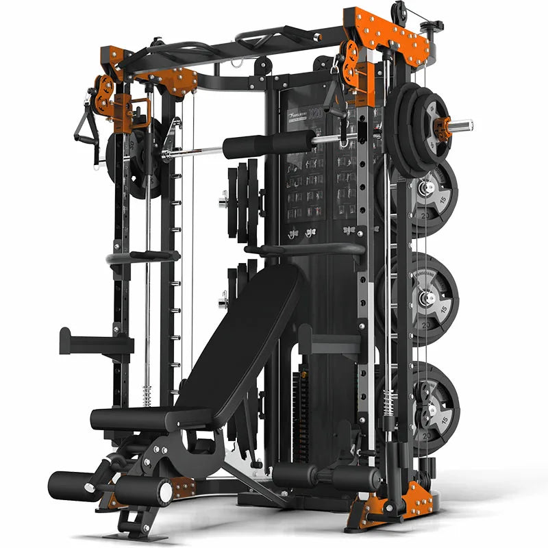 2022 Hot Sale Multi-Function Station Functional Trainer Smith Rack Machine for Intensive Training
