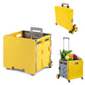 Small Supermarket Seat 3 Wheels Climbing Stairs Luggage Carts Foldable Folding Shopping Trolleys Carts