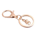 Key Ring Classic Plated Lobster Clasp Key Hook Chain Jewelry Making for Keychain