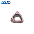 Ceramic Inserts with Aluminum Finishing PVD Coating for Inner Hole Turning Models WBGT060101 WBGT060102 WBGT060104 R L F Inserts