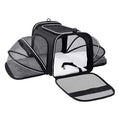 Safe Easy Expandable Foldable Portable Washable Soft-Sided Small Dog Pet Travel Carrier Bagbag Walking Carrier Pet