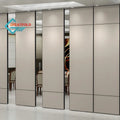 Modern Commercial Retractable Walls Sliding Moveable Partition for Training Rooms Fabric Operable Melamine Wall for Gyms Schools