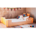 Non Toxic Environmental Nordic Style Furniture Kids' Bed Newborn Detachable Baby Handmade Wooden SIngle Layer Children's Bed