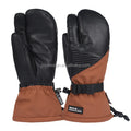 Outdoor Thermal Snow Men Waterproof Women's Black Touchscreen Warm Custom Skiing Leather Winter Gloves