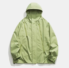 Men Custom logo Design Nylon Waterproof Outdoor Coat Sports Running Windbreaker Jacket for Men