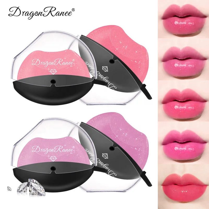 Hot Lazy Pearl Lipstick 12 Colors Moist Temperature-change Lipstick Dragon Ranee Waterproof Not Easy Remove Lipstick