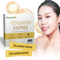 Collagen Protein Coffee Drink Powder Natural Herbal Detox Anti Aging Whitening Coffee Collagen for Skin Lightening