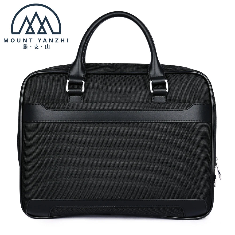 Hot Sell Wholesale Custom Oxford Fabric Laptop Bags Water Resistant Laptop Sleeve Travel Business Message Bag with Soft Handle