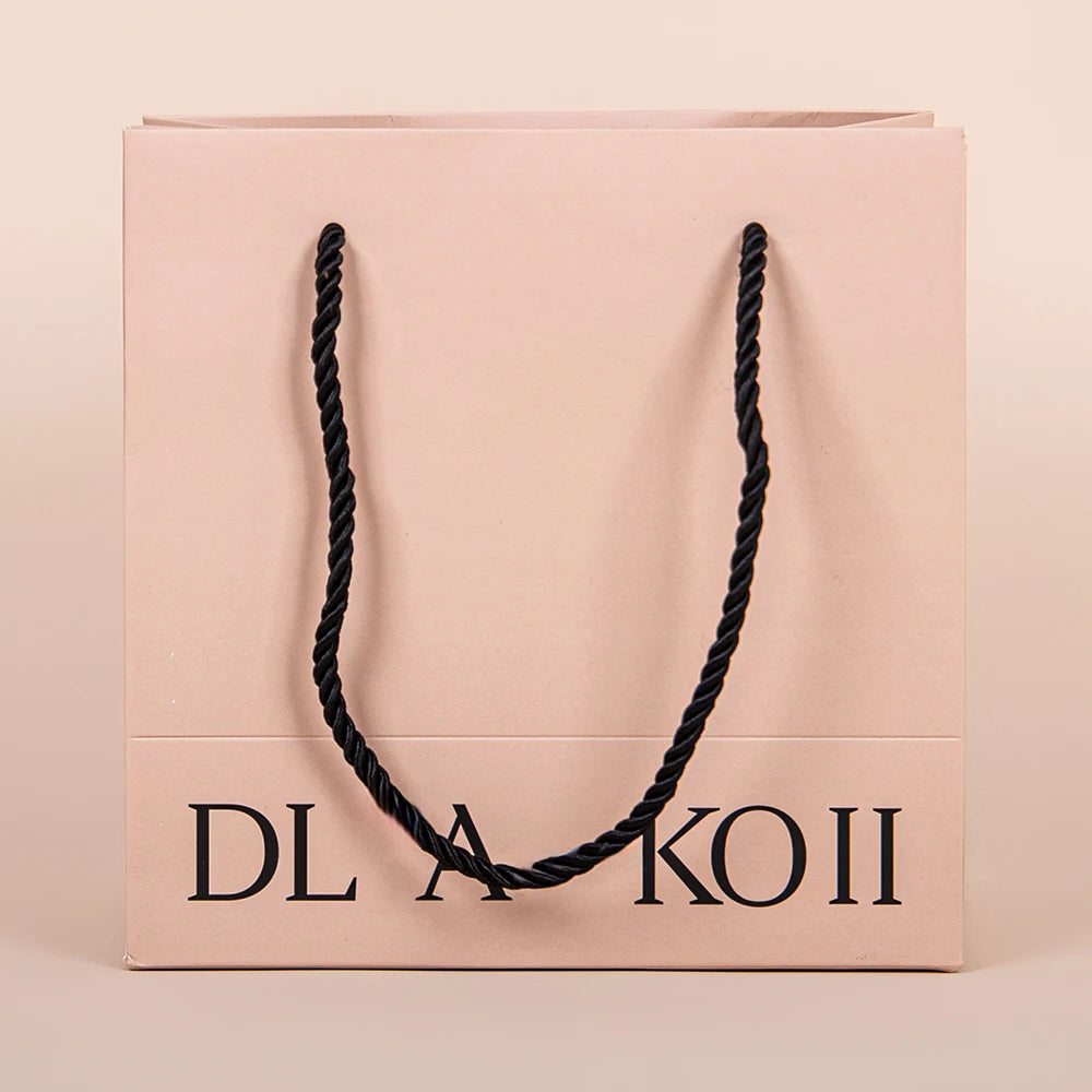 Custom Exquisite Art Paper Offset Printed Recyclable Cosmetics Luxury Gift Shopping Bags with Logo