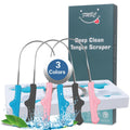 OEM Factory Stainless Steel  U-shape Tongue Scraper Pack of 2 Color Box