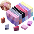 Wholesale Custom LOGO Mini Nail Buffer 3.5*2.5cm Washable Sponge Small Nail File Manicure Tool