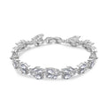 2021 New Fashion Charms Zircon Jewelry Buckle Chain Women Luxury Bracelet and Bangle for Party Wedding Prom
