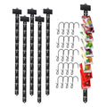 Grocery Retail Supermarkets Merchandising Plastic Clips Strips Display Hanging Grocery Pp Hanging Display Snacks
