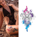 Long Lasting Arm Tattoo for Men and Women Non-toxic Safe Colorful Henna Temporary Tattoo Stickers