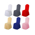 Universal Seat Cover Elastic Foldable Chair Cover Folding Spandex Chair Cover for Wedding Banquet Party Events