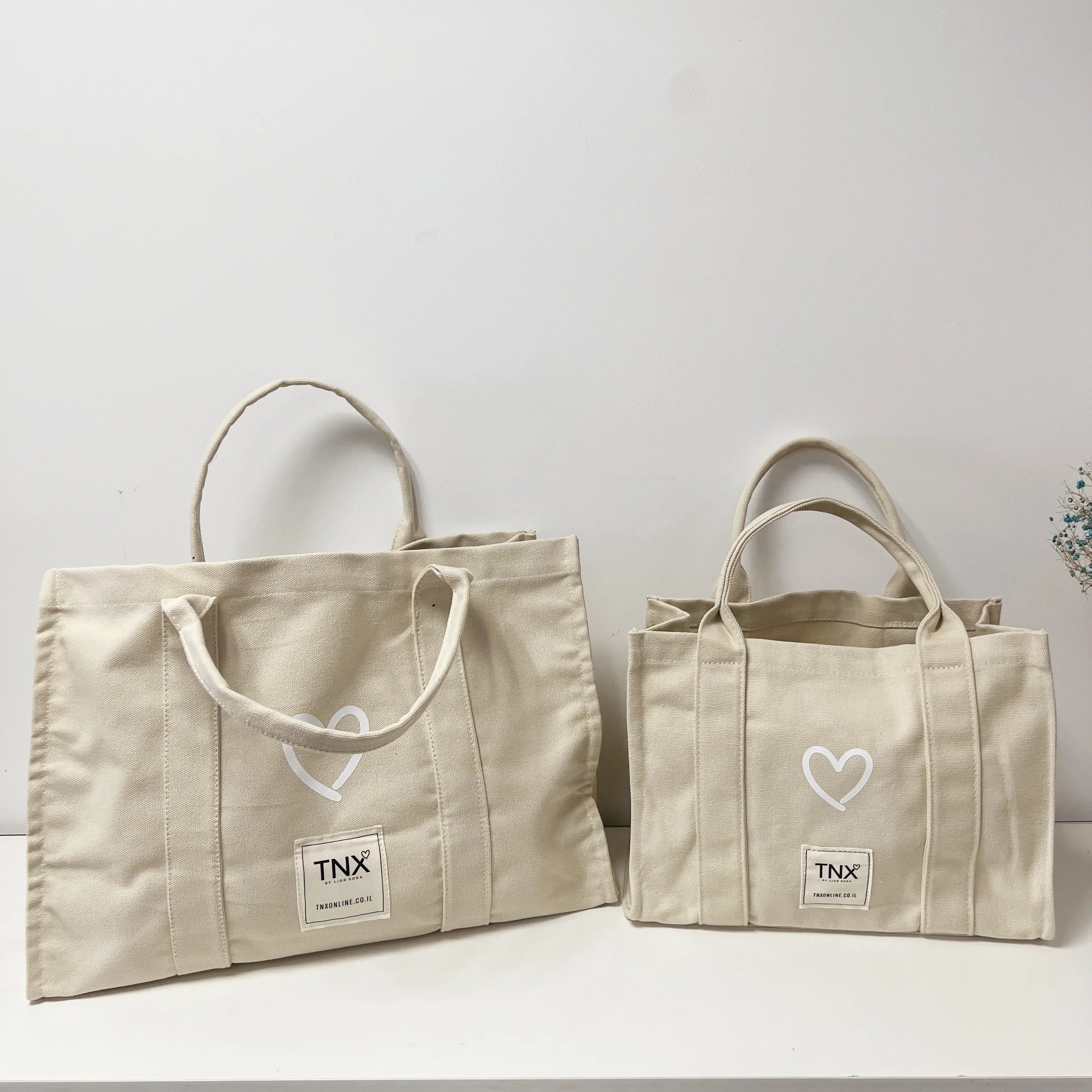 New Arrival Promotion Stock Large Size Capacity Cheap Custom Cotton Canvas Shopping Tote Bag with logo