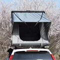 Best Aluminum Hardtop Rooftop Tent for 4WD Waterproof & UV-Resistant 2 Person Foldable Rooftop Tent with Ladder
