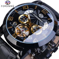 Luxury Forsining Reloj Men Tourbillion Mechanical Watch Fashion Multi Function Display Men Automatic Wristwatches Relogio