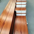 Aluminum Foam Sandwich Panel Fireproof Board and Batten Vertical Metal Exterior Wall House Building