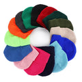 Custom Multi Colors 3D Embroidery Fashion Unisex Reversible Beanie Hat Knit Winter Adult Acrylic Travel Knitting Caps