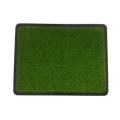 45x35x2.5cm Golf Hitting Mat Heavy Rubber Base Portable Golf Practice Hitting Mat with Tee for Indoor & Outdoor Golf Training