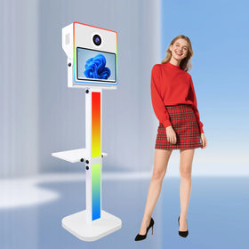 Wholesale Camera Photobooth Machine High Angle Portable Selfie DSLR Photo Booth Shell Compatible With Printer for Birthday Party
