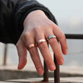Factory Hot Sale Open Ring Personality Health Ring Magnetic Finger Rings for Women Men Gifts Gift