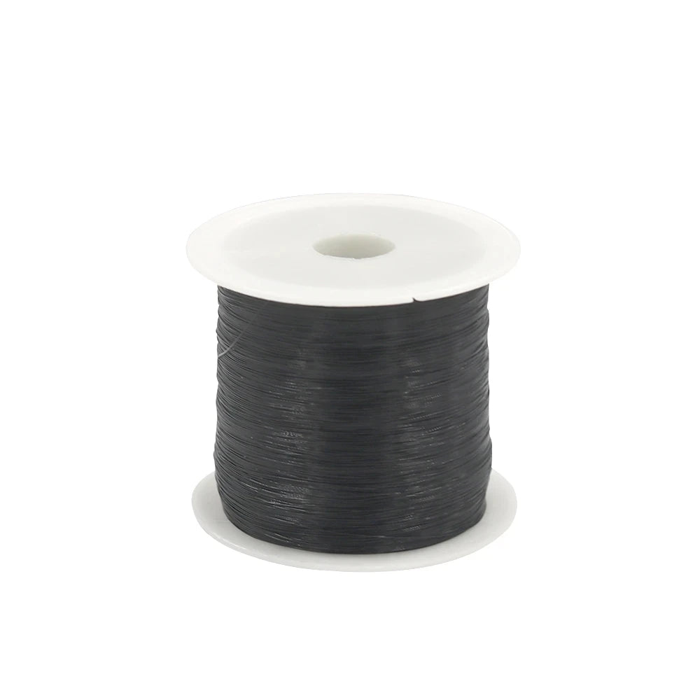 DIY Jewelry Craft Beading Sewing Supplies 1pcs/set 0.2mm Black Nylon Thread Clear White Line Cord Bracelets Sewing Thread