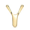Daili Heavy Duty Vintage Double Prong Robe Hooks Wall Mounted Screw Retro Utility Hooks for Coats Bags for Clothing Storage