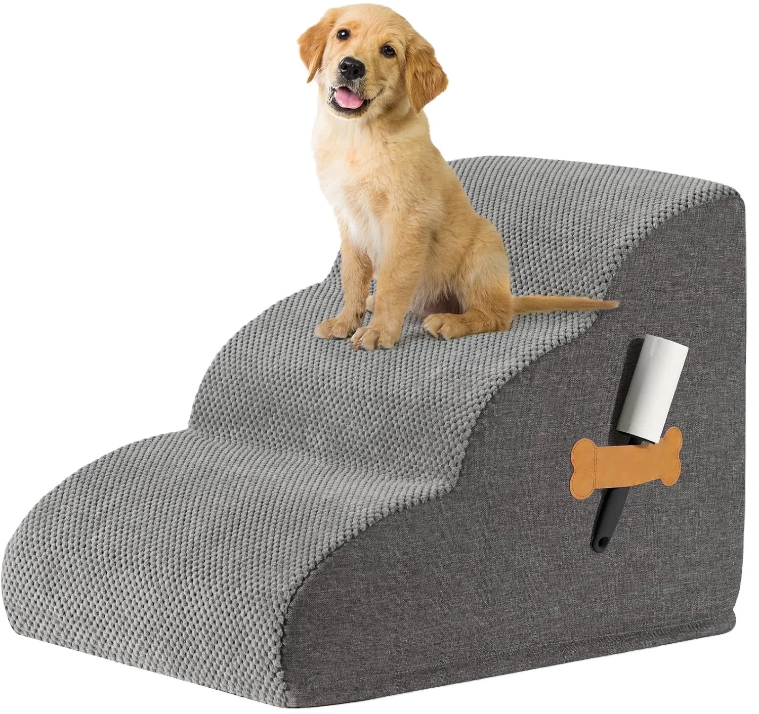 New Arrival Top Quality 3 Steps Dog Stairs Pet Ladders Pet Ramp for Small Dogs and Beds