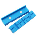 1 Pair Magnetic Soft Pad Jaws Rubber for Metal Vise 5.5Inch Long Pad Bench Vice Vise Jaw Pads Bench Vise Protection Strip