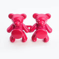 New Design Good Plating Cute Bear Shape Adjustable Pants Waist Retracting Buttons Waist Buckle