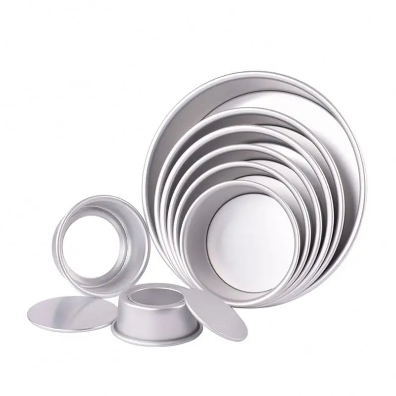 Anodized Aluminum Round Cheese Cake Pan with Removable Bottom