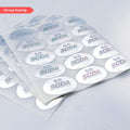 #Hologram Label Customized Logo Printing QR Code Holographic Seal Overlay Sticker Security Label Custom VOID Hologram
