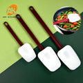 AK High Heat Food Grade Silicone Spatula with Plastic Handle Baking Pastry Cake Icing Kitchen Utensil Gadget Cooking Accessories