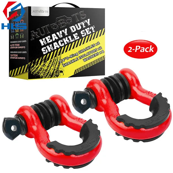 G209 US Type 3/4'' 4.75 Premium Quality Carbon Steel D Ring 40Cr Cross Pin Bow Towing Shackle