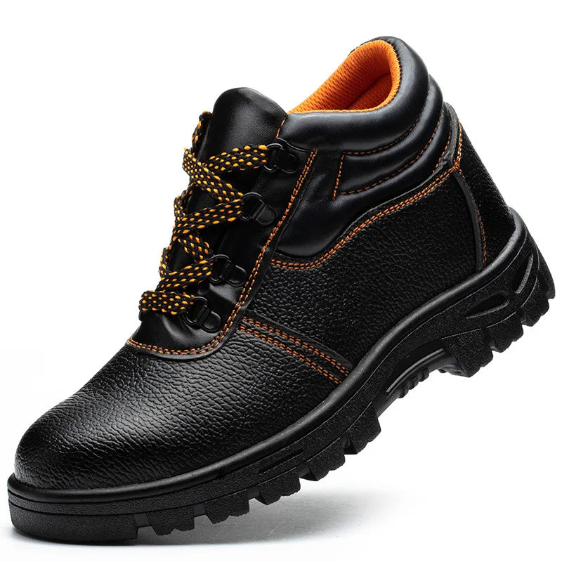 Cheap Factory Price Black Low Cut Safety Boots with Steel Toe Cap