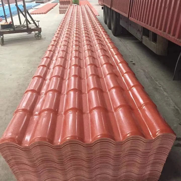 ASA PVC CPVC UPVC Polycarbonate Translucent Fiberglass Corrugated Plastic Roofing Sheets Synthetic Resin Roof Tiles Plastic Roof