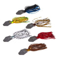 Silicone Skirts Fishing Spinner Baits Buzzbaits Fishing Lures Squid Rubber Skirt with High Carbon Steel Assist Hooks