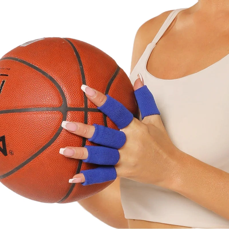 JINGBA CE ISO Factory Sports Safety Finger Sleeves Thumb Brace Support Elastic Compression Protectors for Arthritis