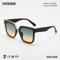 Quality Metal Glasses Popular Polarized Sunglasses Women Sunglasses