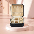 Plastic Film Jewelry Box Packaging Cute Travel Organizer Storage case Protective Jewelry Box in Stock