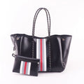 Wholesale Customization Large Capacity Portable Neoprene Tote Bag Durable Handbags Beach Bag