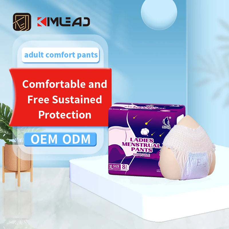 Menstrual Panties Leak Proof Physiological Pants Menstrual Pants Disposable for Women Girls Lady