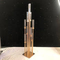 Zhuoyun Good Quality Handmade 8 10 Arms Tub Wedding Decoration Metal Gold Candelabra