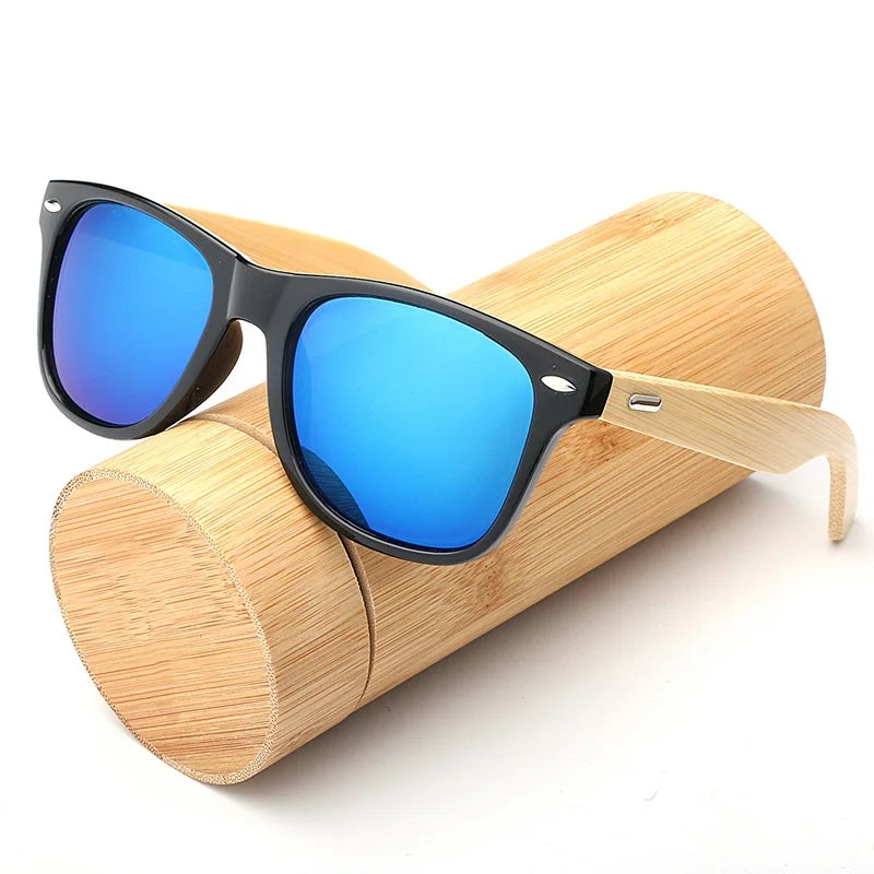 2023 New Fashionable Luxury Cheap Mens Bamboo Wooden Shades Sunglasses Handmade Custom LOGO Sun Glasses Wood Customize Sun Glass