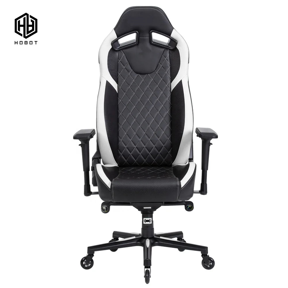 Premium Ultra-Soft Cushioning & Extended Backrest High Back Gaming Computer Chair