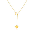 Simple Necklace Choker Jewelry OEM ODM Fashion Style Gold Hollow Heart Pendant Necklace