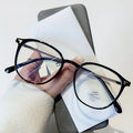 Custom 2023 New Retro Round Anti-Blue Light Blue Light Blocking Optical Fashion Women Eyeglasses Frame for Men Women MegaBDM